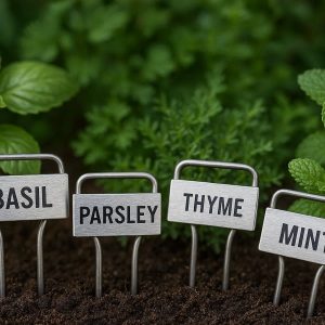 Premium Metal Plant Labels - Durable & Weather-Resistant Identification
