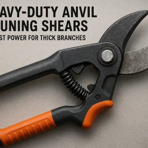 Heavy-Duty Anvil Pruning Shears - Robust Power for Thick Branches