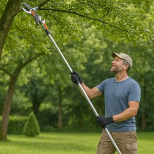 Long-Reach Tree Pruner - Effortless High-Branch Maintenance