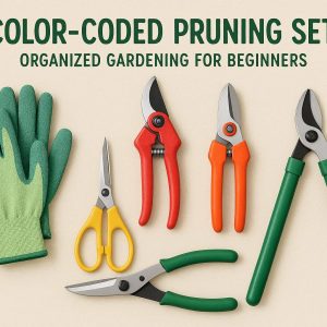 Color-Coded Pruning Set - Organized Gardening for Beginners