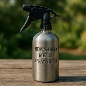 Heavy-Duty Metal Spray Bottle - Long-Lasting Outdoor Essential