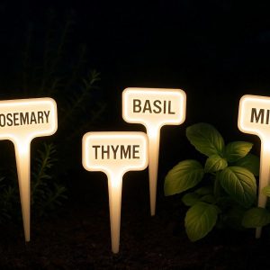 LED Plant Tags - Nighttime Visibility for Outdoor Plants