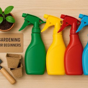Color-Coded Plant Spray Set - Organized Gardening for Beginners