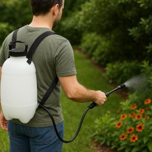 Over-the-Shoulder Garden Sprayer - Hands-Free Comfort for Tasks
